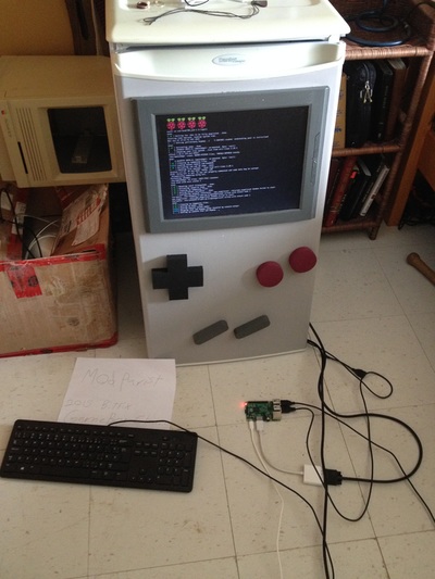 retro raspberry pi console