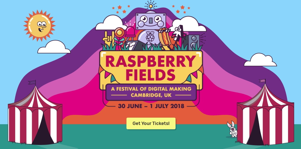 Join Raspberry Pi for its Festival of Digital Making Raspberry Fields